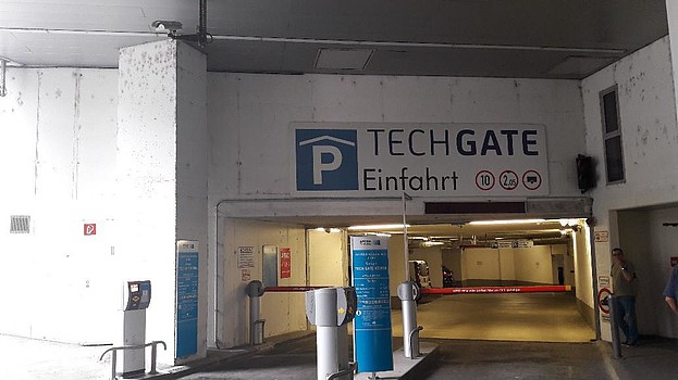 Parken In Tiefgarage Tech Gate Wien APCOA APCOA Parking